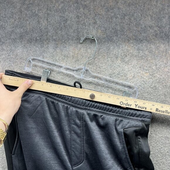 Reebok Pants Mens XL Black Joggers Fleece Lined Athletic Sweatpants - Picture 8 of 12